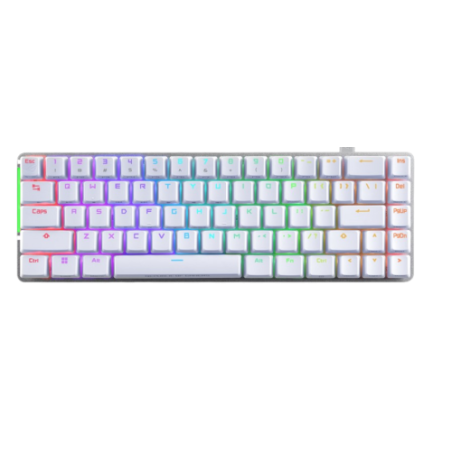 TECLADO ASUS ROG FALCHION ACE WHITE (BLANCO)