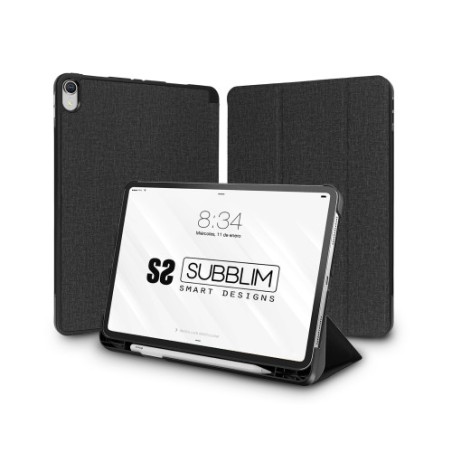 12641-SUBBLIM Funda Tablet Shock Case iPad 10,9" 10Gen Black
