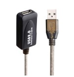 12651-Ewent EW1021 cable USB 10 m USB 2.0 USB A Negro