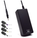 Ewent EW3899 adaptador e inversor de corriente Interior 65 W Negro