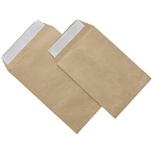 1266-CAJA 250 BOLSAS FOLIO PROLONGADO (260X360) KRAFT 90 GRS. OPENSAM AUTOADHESIVO CON TIRA DE SILICONA SAM 145706