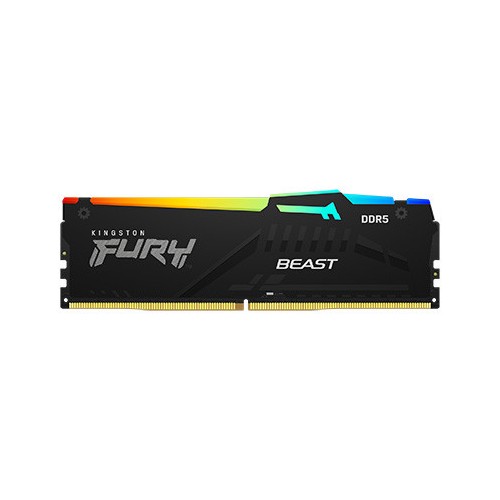 12676-Kingston Technology FURY Beast RGB modulo de memoria 8 GB 1 x 8 GB DDR5 6000 MHz