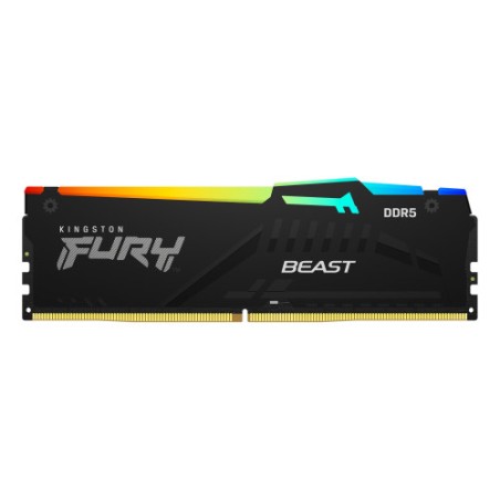 12686-Kingston Technology FURY Beast RGB modulo de memoria 32 GB 1 x 32 GB DDR5 5200 MHz