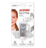 12698-BLISTER GEL TRANSPARENTE CON PURPURINA PLATA ALPINO DL000605