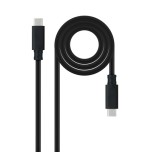 12753-NANOCABLE CABLE USB 3.1 GEN2 10GBPS 5A, 4K/60HZ, USB-C/M-USB
