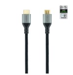 Nanocable Cable HDMI 2.1 Certificado ULTRA HIGH SPEED A/M-A/M, Negro, 3 m