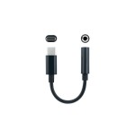 Nanocable Cable Adaptador Audio USB-C/M a Jack 3.5/H, 11 cm, Negro