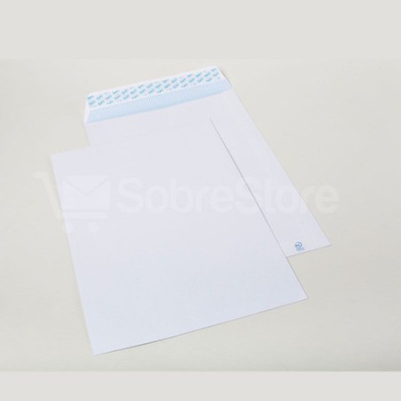 1280-CAJA 100 BOLSAS RADIOGRAFIA (370X450) OFFSET BLANCO 100 GRS. AUTOSAM AUTOADHESIVO CON TIRA DE SILICONA SAM 147554