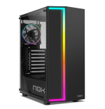 12801-NOX CAJA ATX INFINITY GAMMA. SEMITORRE. ARGB RAINBOW. LATERAL CRISTAL TEMPLADO