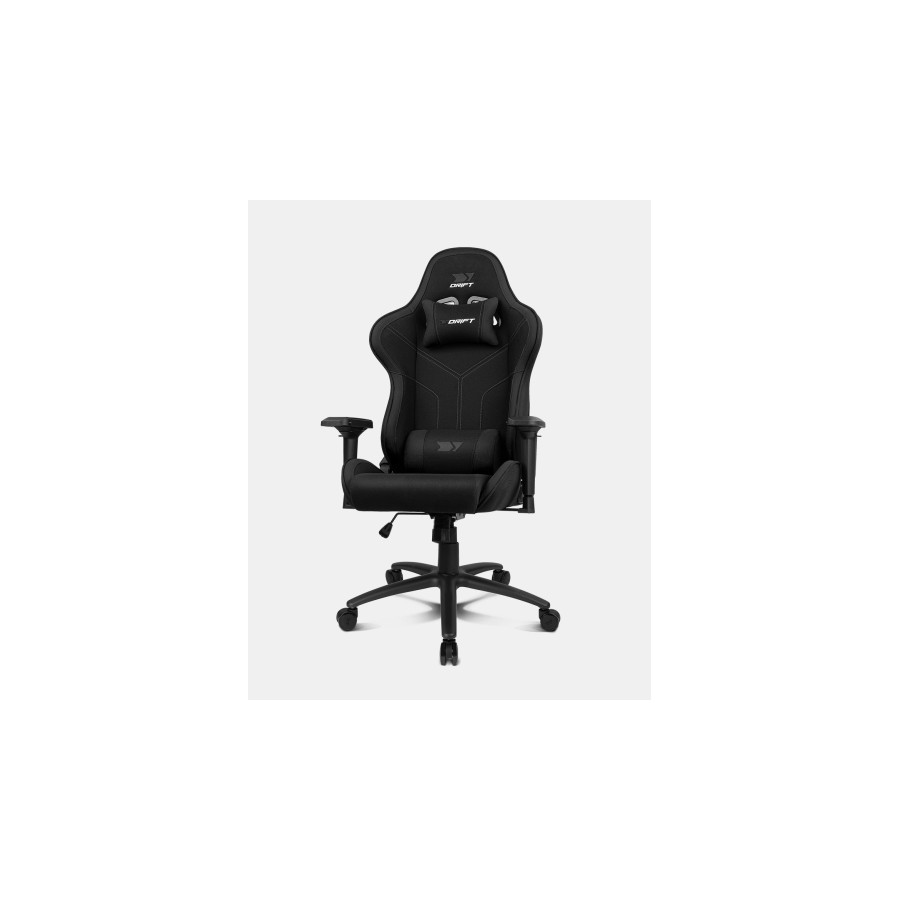 DRIFT DR110BK silla para videojuegos Butaca para jugar Asiento acolchado Negro