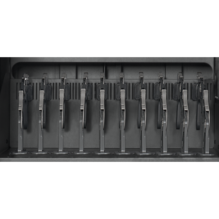 12872-AVer C20i Negro Notebook / Tablet Carro/soporte de suelo con ruedas multimedia