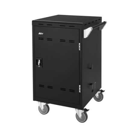 12875-AVer E24C Negro Notebook / Tablet Carro/soporte de suelo con ruedas multimedia