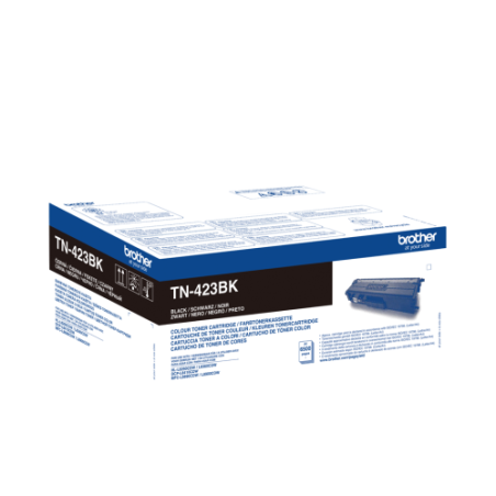 Brother TN-423BK cartucho de toner 1 pieza(s) Original Negro