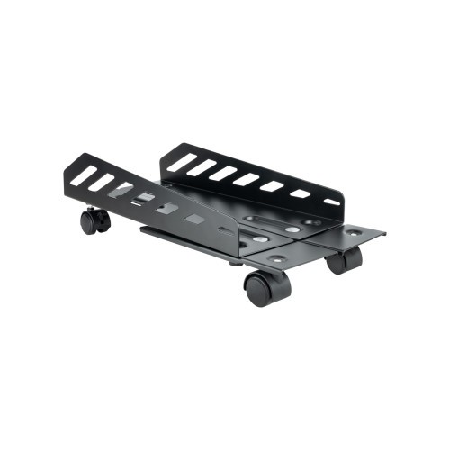 12937-TooQ Soporte metalico para CPU de suelo con ruedas