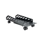 12937-TooQ Soporte metalico para CPU de suelo con ruedas