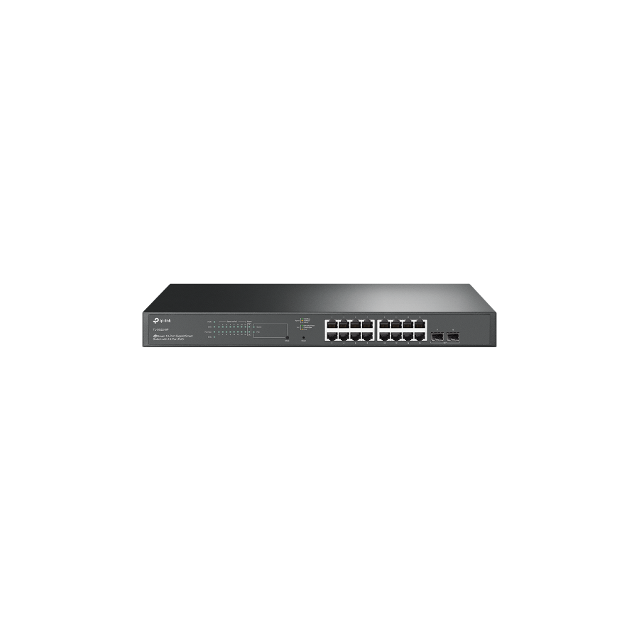 12964-TP-Link TL-SG2218P switch L2/L2+ Gigabit Ethernet (10/100/1000) Energia sobre Ethernet (PoE) 1U Negro