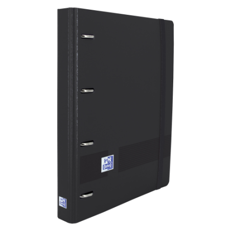13028-EUROPEANBINDER+ LIVE & GO POLYFOAM A4+ CON RECAMBIO 100H 90GR 5X5 - NEGRO OXFORD 400119071