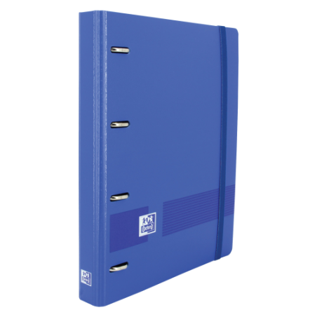 13029-EUROPEANBINDER+ LIVE & GO POLYFOAM A4+ CON RECAMBIO 100H 90GR 5X5 - AZUL OXFORD 400131298