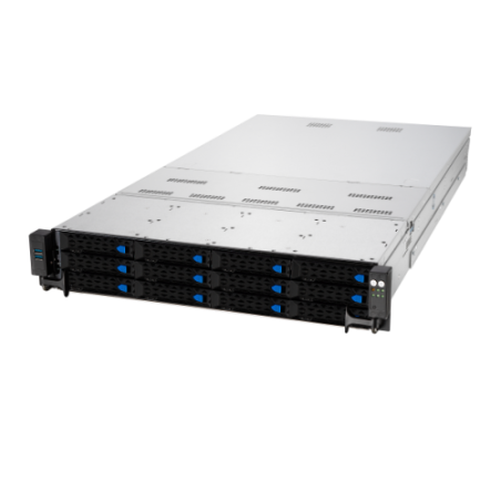 ASUS RS720-E10-RS12 LGA 4189 Bastidor (2U) Negro