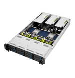 ASUS RS720-E10-RS12 LGA 4189 Bastidor (2U) Negro