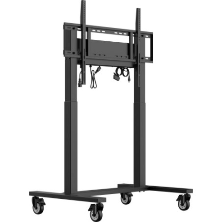 IIYAMA SOPORTE ELEVADOR MONITOR ELECTICO CON RUEDAS (55"-86") / VESA HASTA 800X600 / CARGA MAX. 80 KG / ALTURA AJUSTABLE ELECTRI