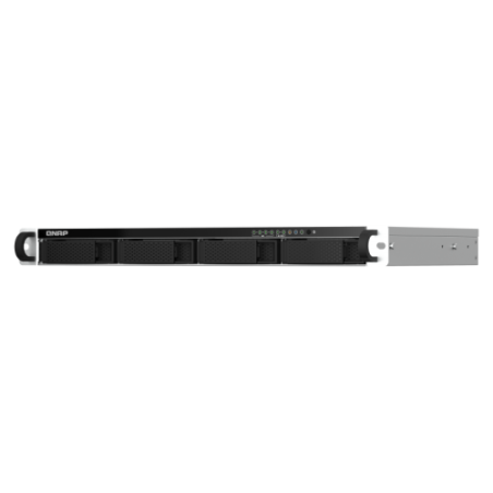 13084-QNAP TS-464eU NAS Bastidor (1U) Ethernet Negro N5095