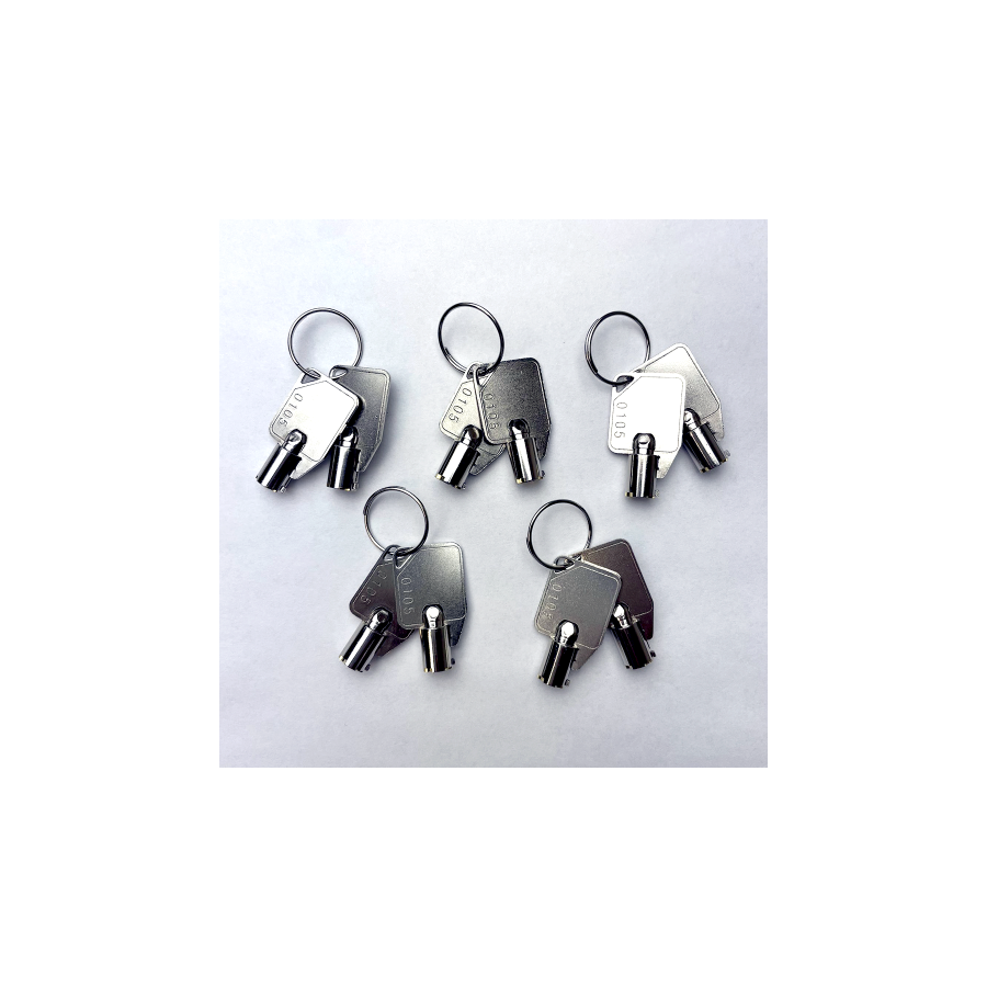 QNAP KEY-01-10PCS accesorio de bastidor Llave de cierre