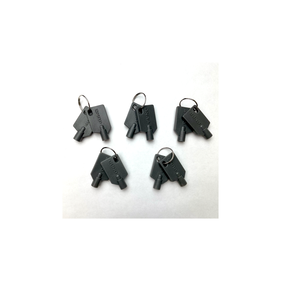 QNAP KEY-02-10PCS accesorio de bastidor Llave de cierre