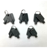 QNAP KEY-02-10PCS accesorio de bastidor Llave de cierre