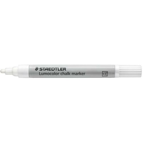 13129-ROTULADOR CHALK MARKER LUMOCOLOR 344 TIZA LIQUIDA BLANCO STAEDTLER 344-0