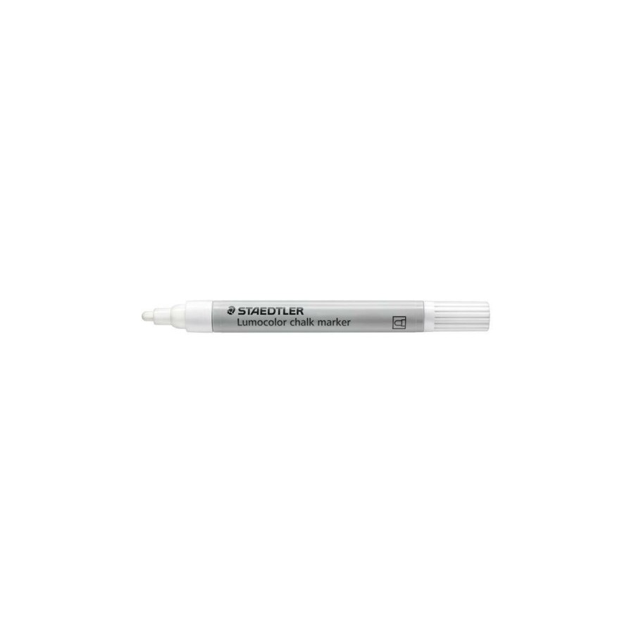 13129-ROTULADOR CHALK MARKER LUMOCOLOR 344 TIZA LIQUIDA BLANCO STAEDTLER 344-0