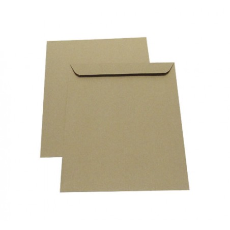 1315-PAQUETES DE 10 BOLSAS KRAFT, CON TIRA DE SILICONA TAMANO 260X360 90 GRS. SAM 665110