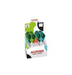 13168-EXPOSITOR 12 TIJERAS ESCOLARES COLORFULL COLORES VIVOS ALPINO PT0061