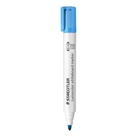 13199-MARCADOR PIZARRA LUMOCOLOR MARKER 351 TRAZO 2MM. AZUL CLARO STAEDTLER 351-30