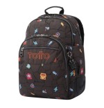 13203-MOCHILA ESCOLAR ESTAMPADO VIDEOJUEGO - CRAYOLES TOTTO MA04ECO029-2210N-3Y7