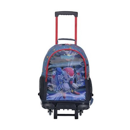13209-MOCHILA ESCOLAR GRANDE 3 RUEDAS - ATLAS TOTTO MJ03ATA003-2210-2JW