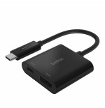 13212-Belkin AVC002BTBK base para portatil y replicador de puertos USB 3.2 Gen 1 (3.1 Gen 1) Type-C Negro