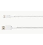13224-Belkin CAA002BT2MWH cable de conector Lightning 2 m Blanco