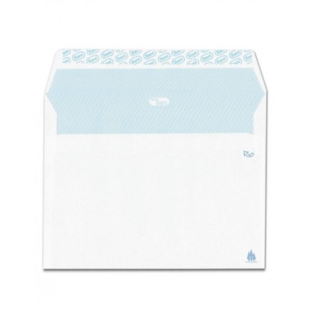 1325-CAJA 250 SOBRES FOLIO PROLONGADO (260X360) OFFSET BLANCO 100 GRS. AUTOSAM AUTOADHESIVO CON TIRA DE SILICONA SAM 268