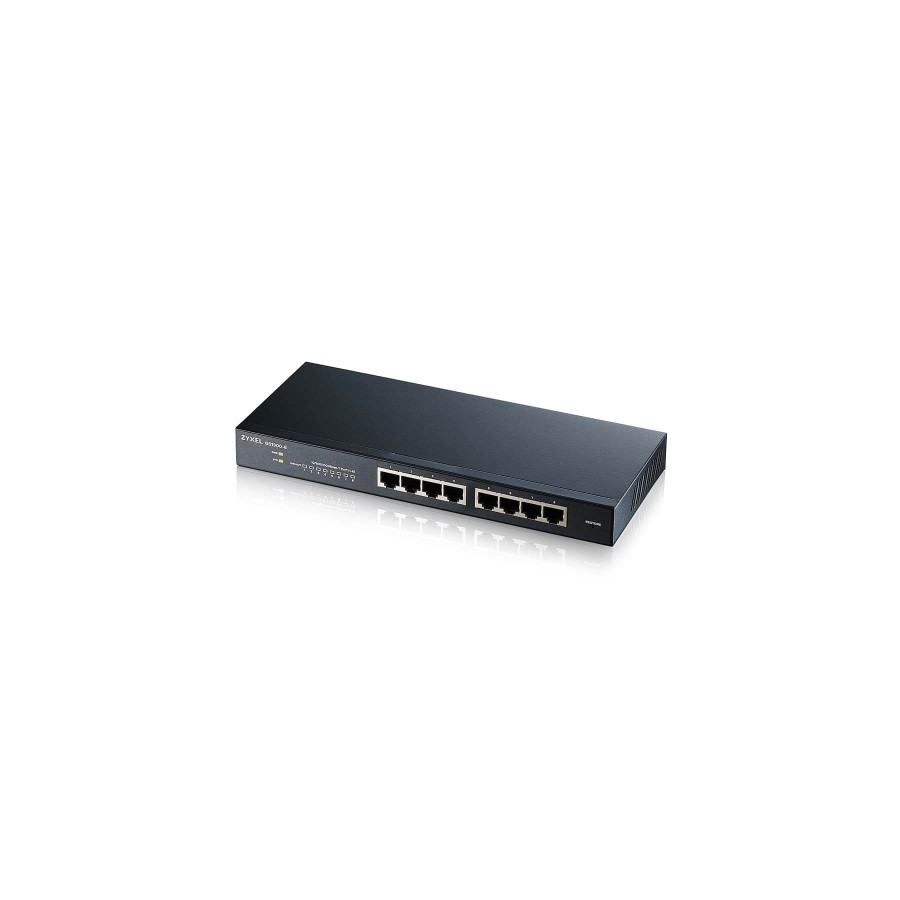 Zyxel GS1900-8 Gestionado L2 Gigabit Ethernet (10/100/1000) Negro
