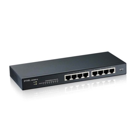 Zyxel GS1900-8 Gestionado L2 Gigabit Ethernet (10/100/1000) Negro