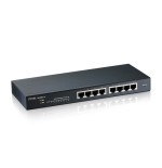 Zyxel GS1900-8 Gestionado L2 Gigabit Ethernet (10/100/1000) Negro