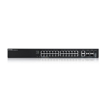 13282-Zyxel XGS2220-30 Gestionado L3 Gigabit Ethernet (10/100/1000) Negro