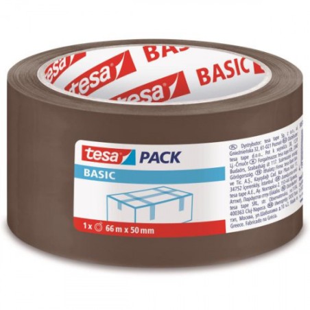 1335-PACK 6 CINTAS DE EMBALAJE BASIC 50MM.X66M. MARRON TESA 58571-00000-00