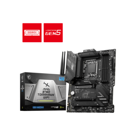 13374-MSI MAG B760 TOMAHAWK WIFI placa base LGA 1700 ATX
