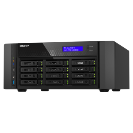 13377-QNAP TS-h1290FX NAS Torre Ethernet Negro 7302P
