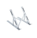 13418-TooQ Soporte Elevador para Portatiles, Tablets, Moviles y Libros, Plata