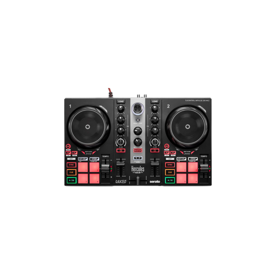 13428-HERCULES CONSOLA DJ CONTROL INPULSE 200 MK2