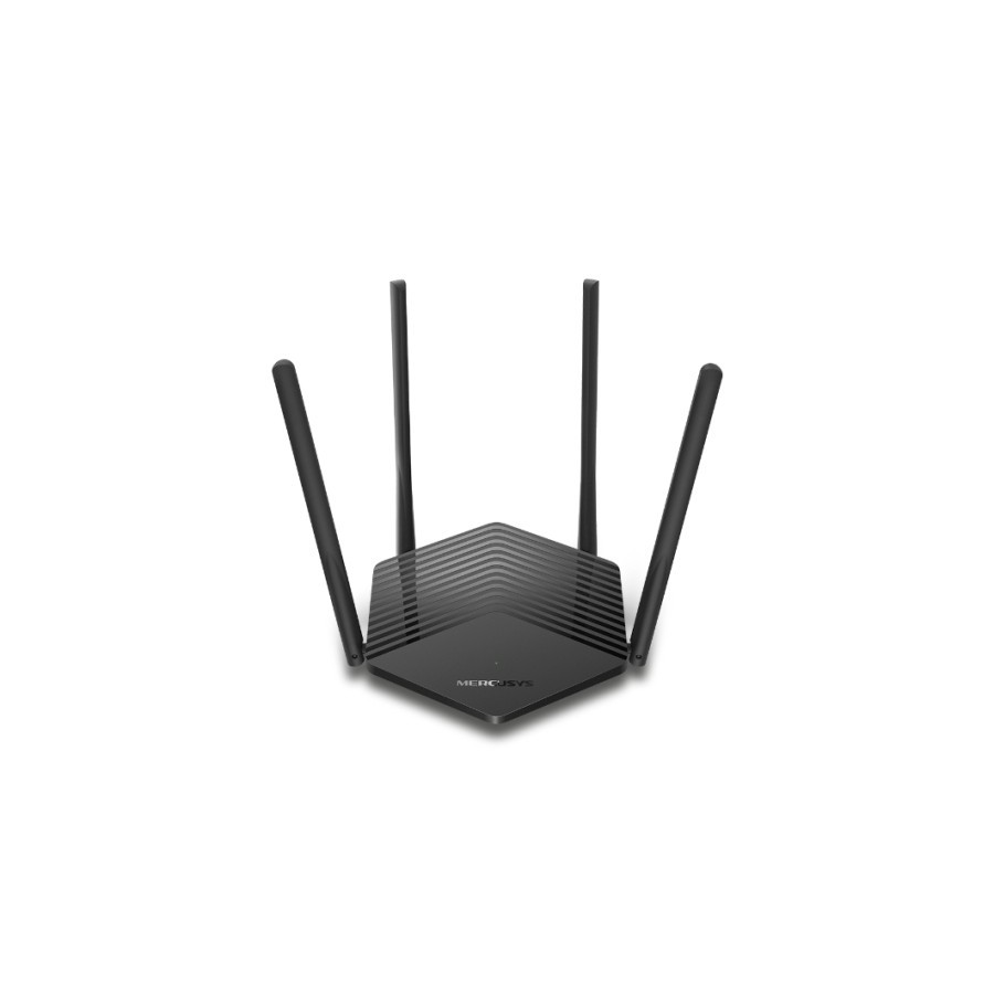 13493-Mercusys MR60X router inalambrico Gigabit Ethernet Doble banda (2,4 GHz / 5 GHz) Negro