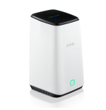 13497-Zyxel FWA510 router inalambrico Multi-Gigabit Ethernet Tribanda (2,4 GHz/5 GHz/5 GHz) 5G Negro, Blanco